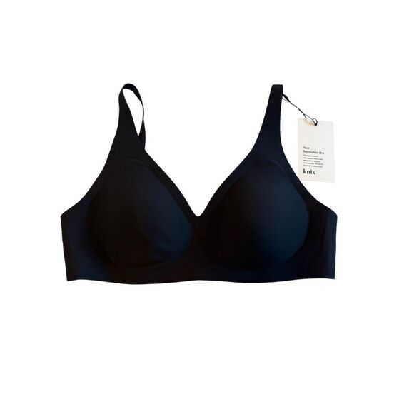 Knix size 32A 32B 32C  revolution bra black - NWT - Picture 1 of 7